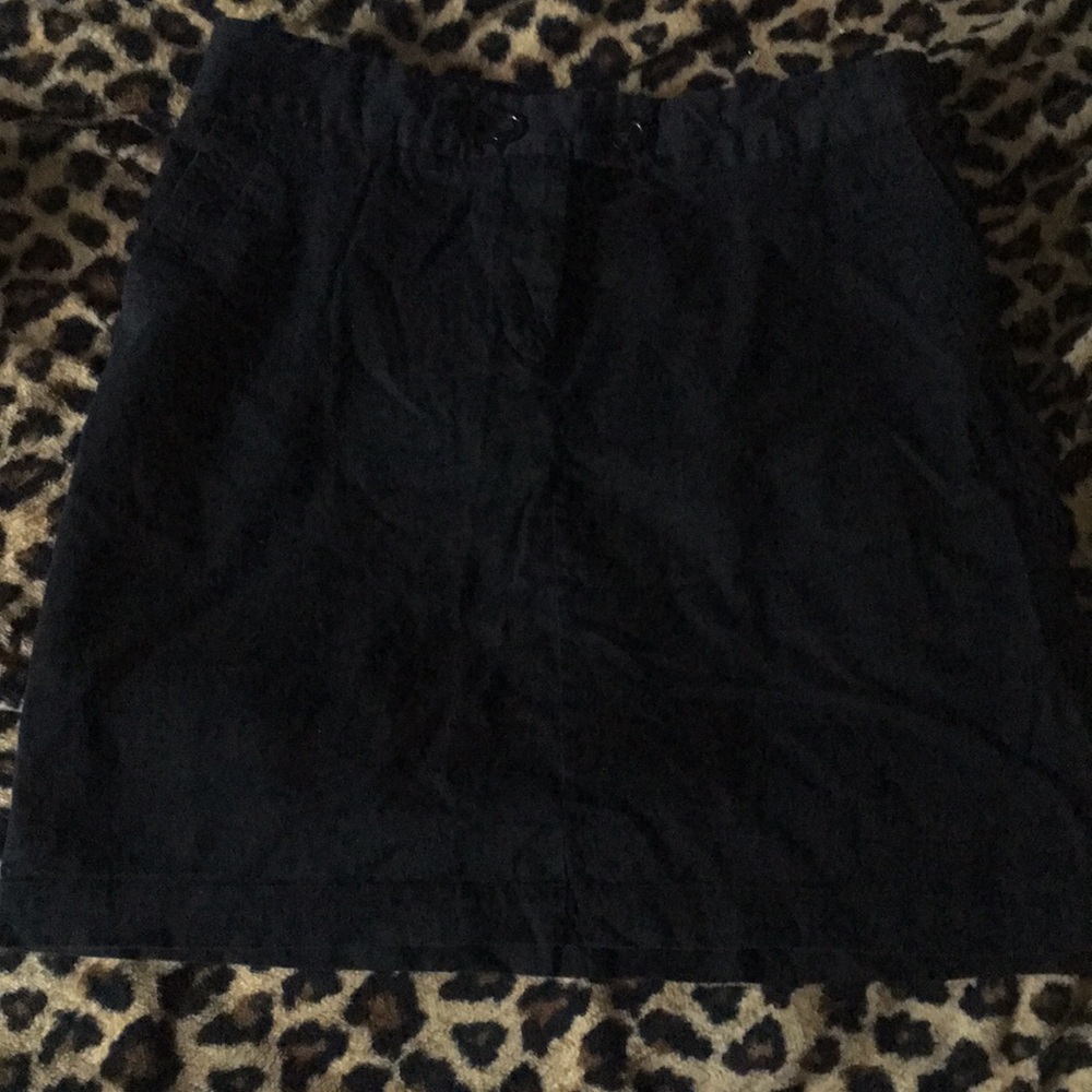Black skirt
